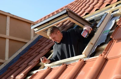 Pose de fenêtres de toit Velux à Ervauville